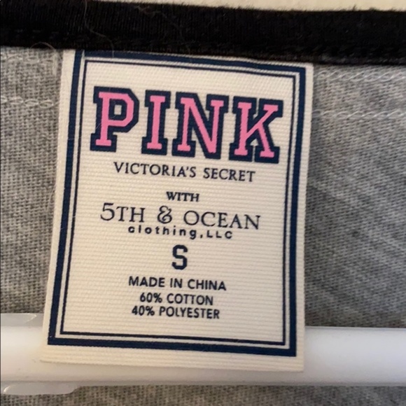 VICTORIA SECRET PINK Chicago White Sox T-Shirt, V-Neck, Small baseball - Picture 6 of 14